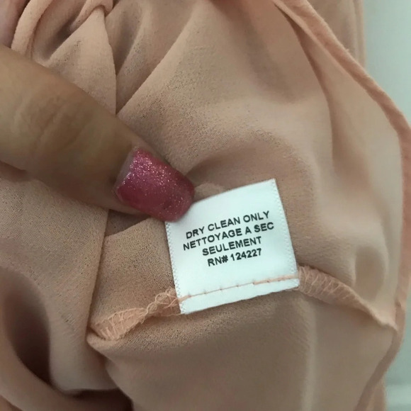 Misa Los Angeles Melis Dress Dusty Rose Chiffon - Picture 7 of 11